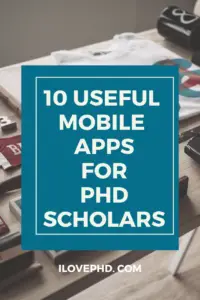 best apps for phd