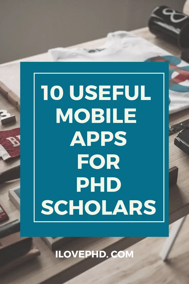 best apps for phd