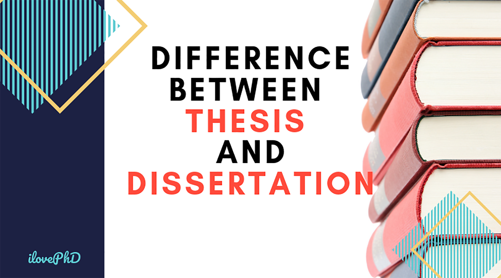 compare thesis and dissertation brainly