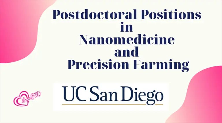 Postdoctoral Positions In Nanomedicine And Precision Farming-UC San ...