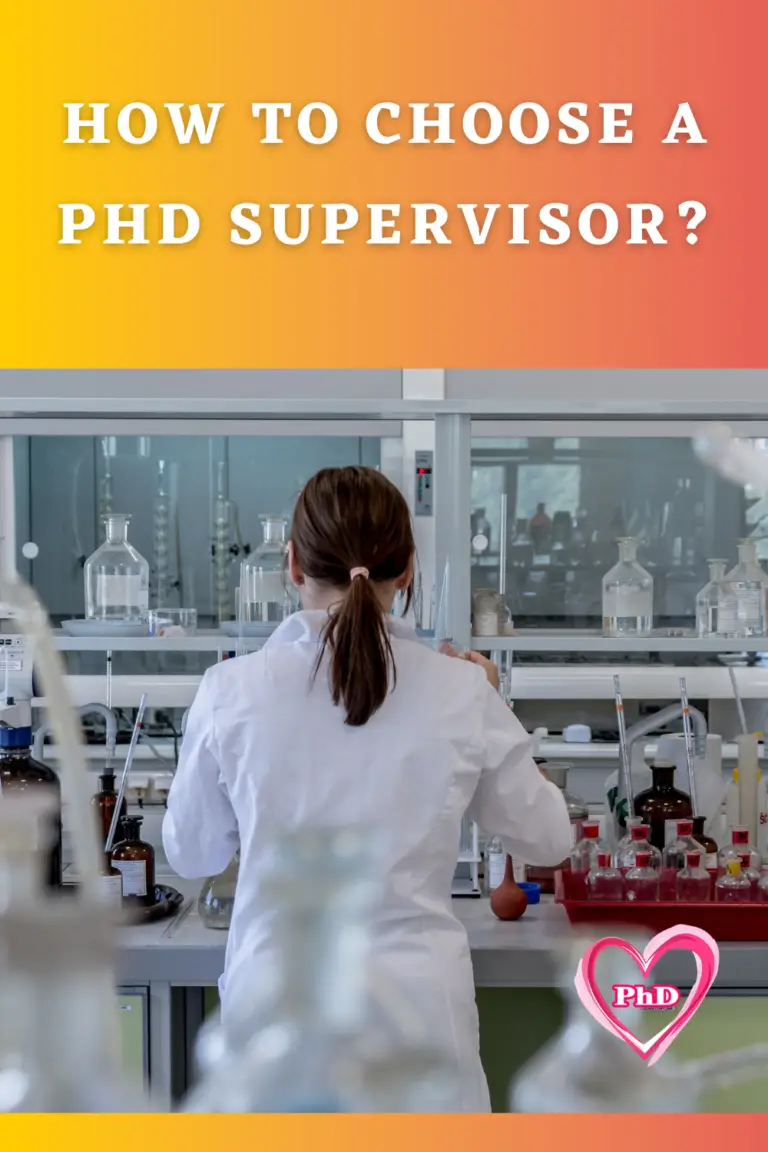 how to choose a phd supervisor