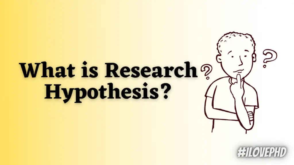 what is hypothesis in educational research