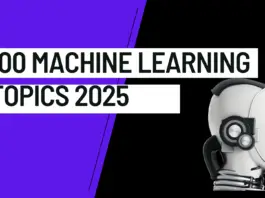 machine learning topics 2025