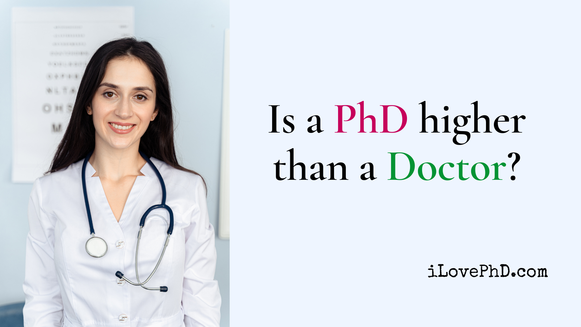 is phd a doctor