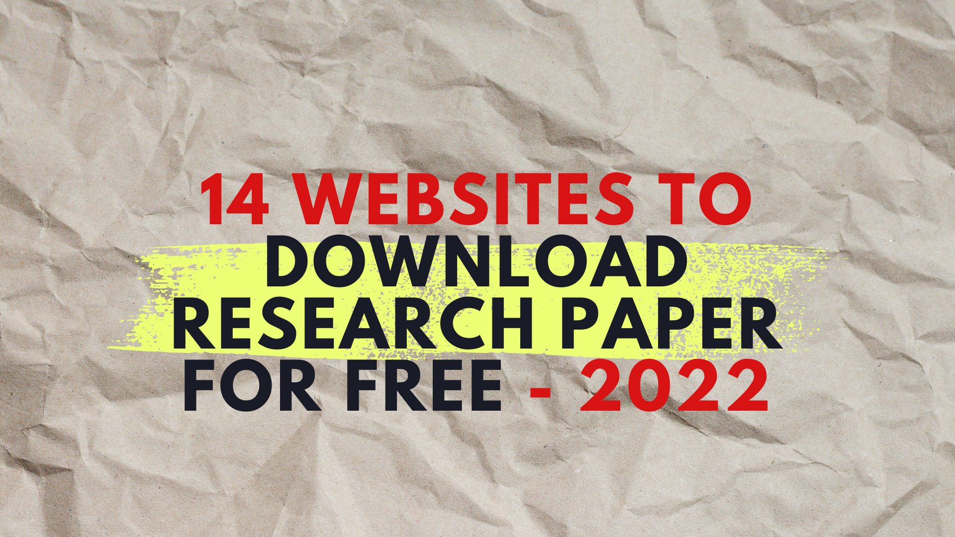 best websites to download research papers