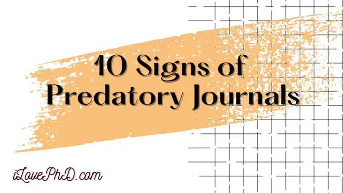 Predatory Journals