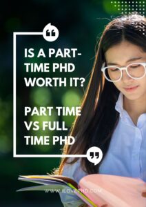 phd part time canada