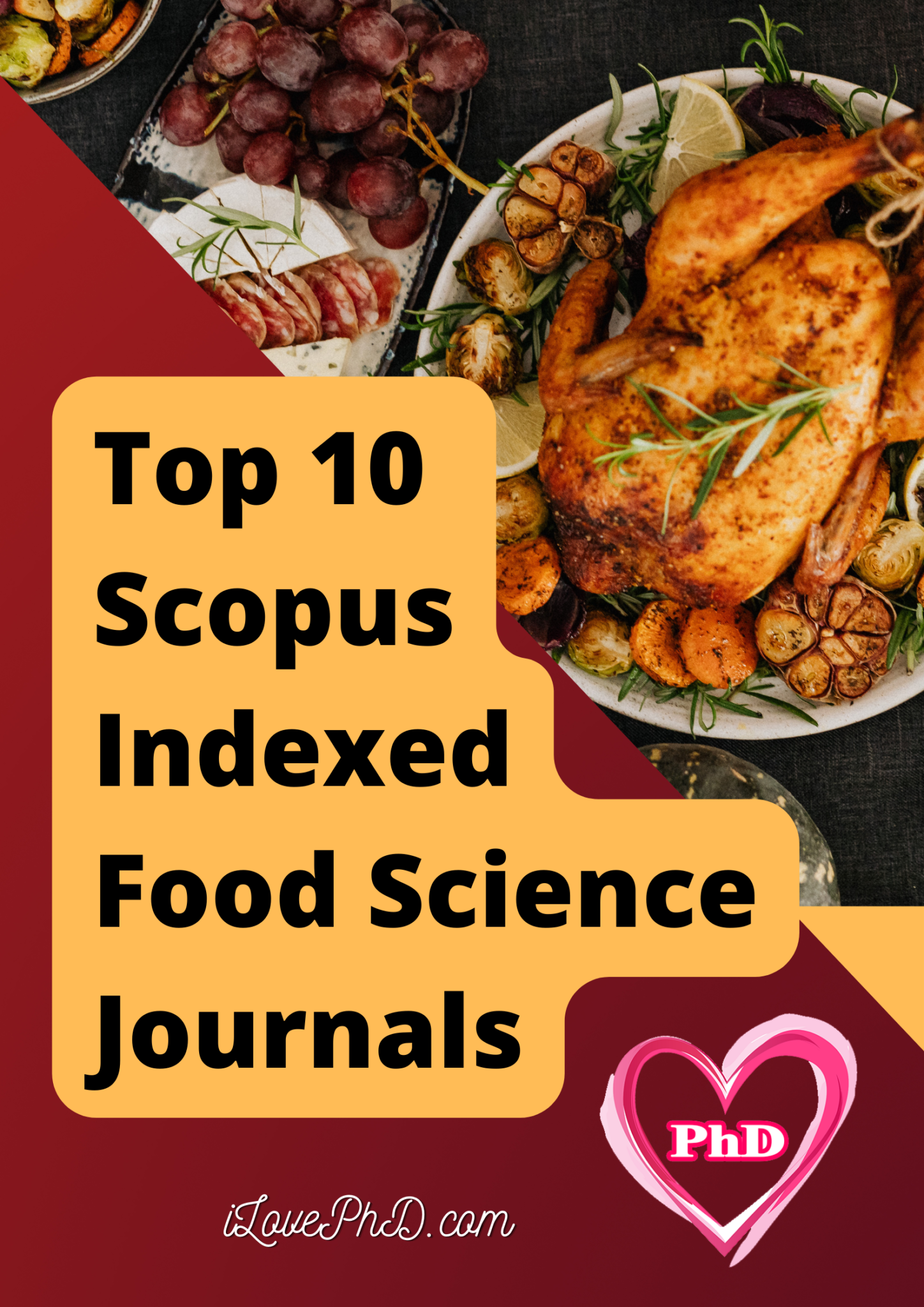 Best 10 Scopus Indexed Food Science Journals 2024 - ILovePhD