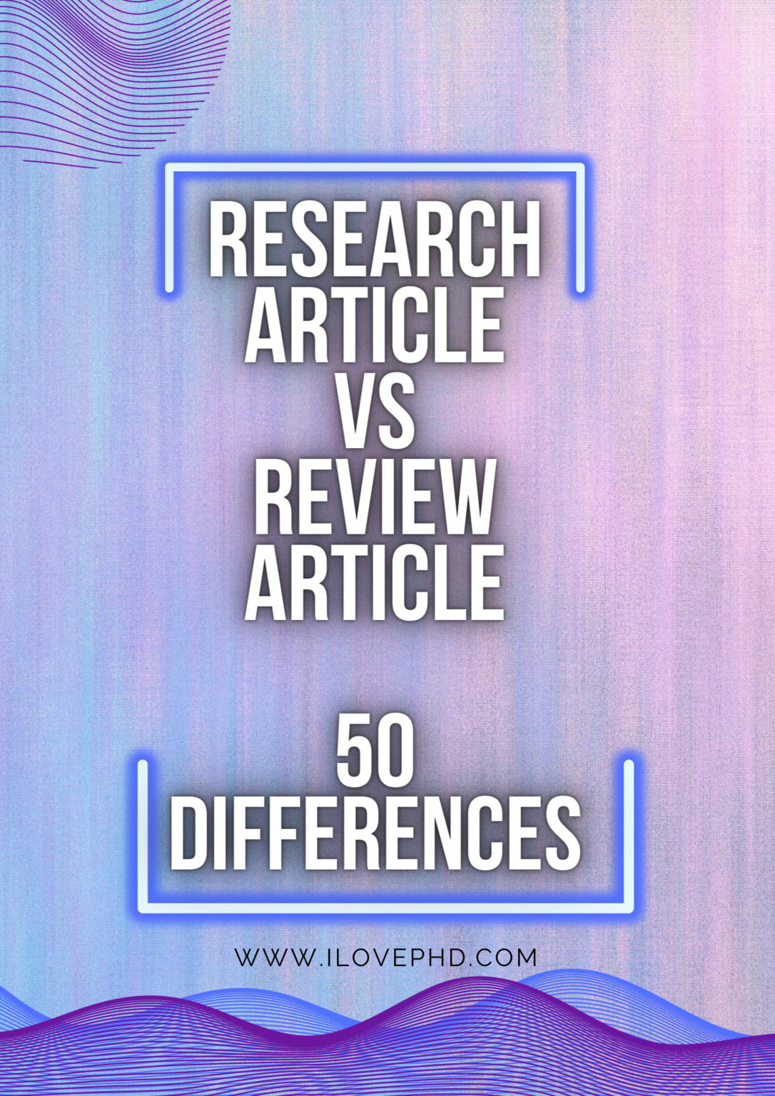 difference of review article and research