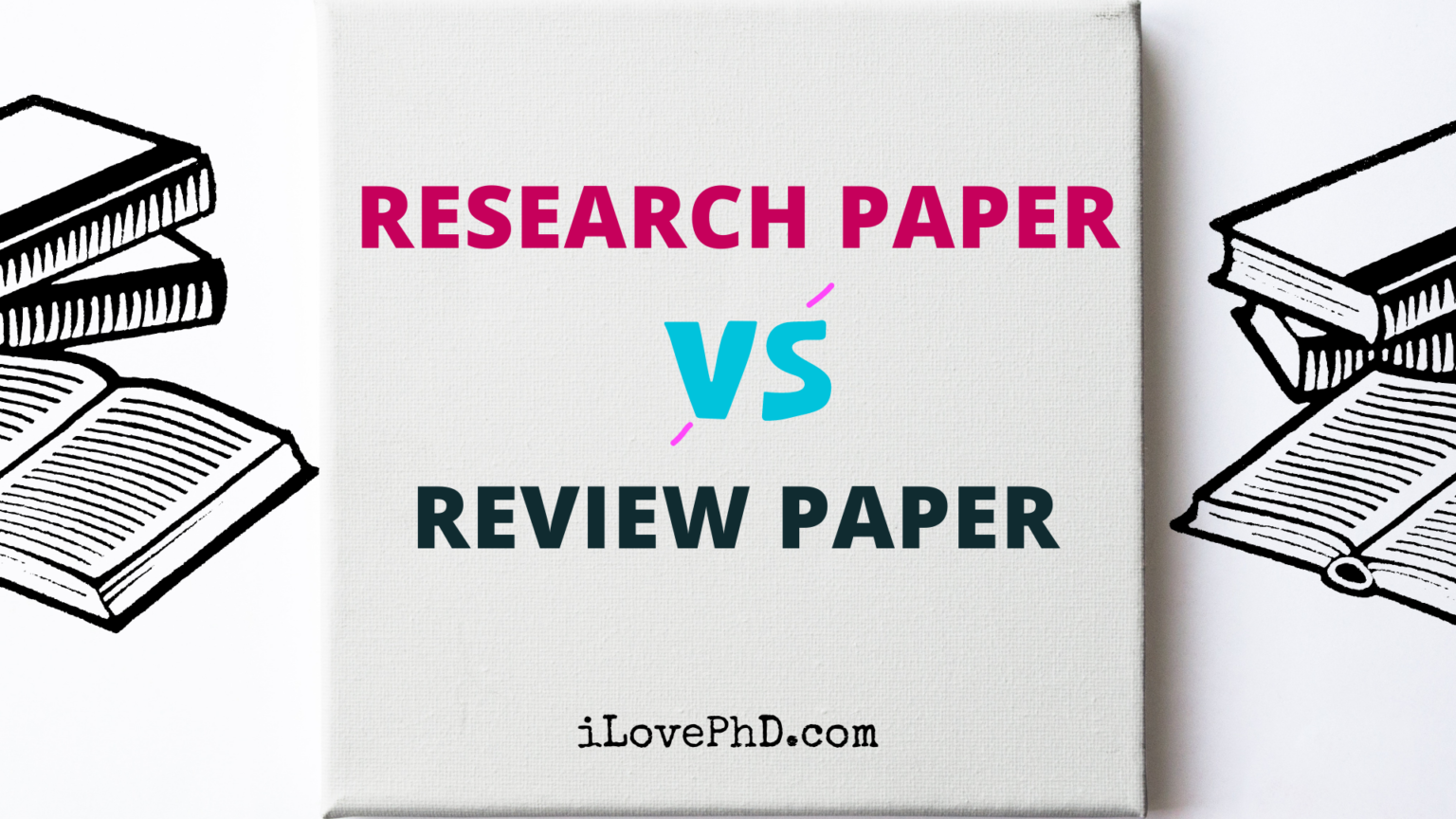 research paper vs publication