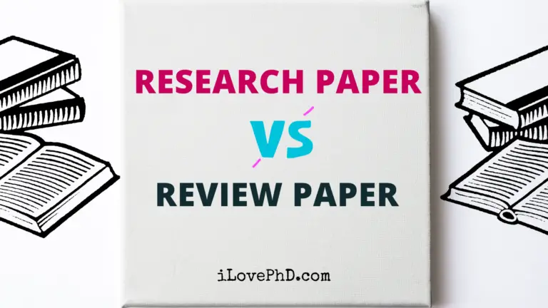 what's the difference between research paper and review