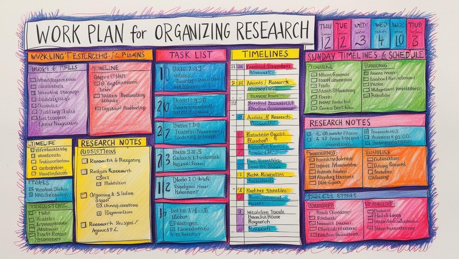 organize your PhD Research