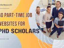 Part-Time Job websites for PhD