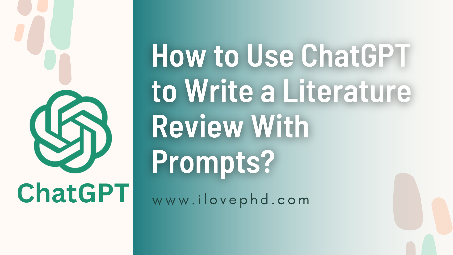 Step by Step Guide How To Use ChatGPT To Write A Literature Review 