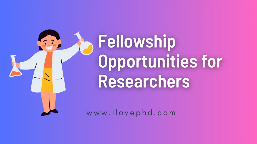 Fellowship Opportunities For Researchers: Exploring Ministry Of Science ...