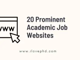 20 Prominent Academic Job Boards