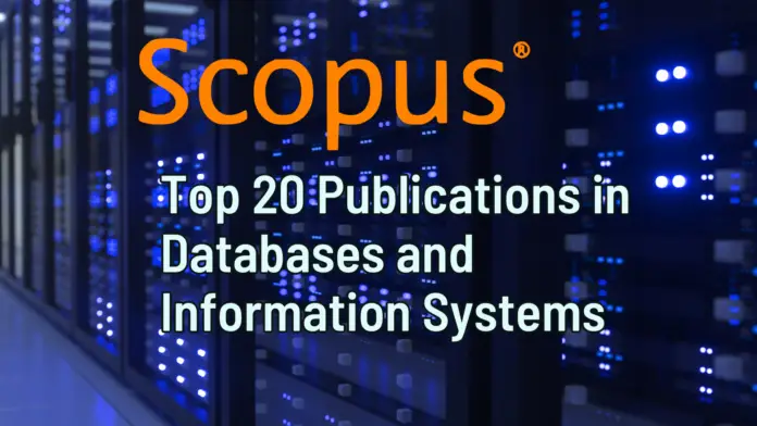 Top 20 Publications in Databases and Information Systems