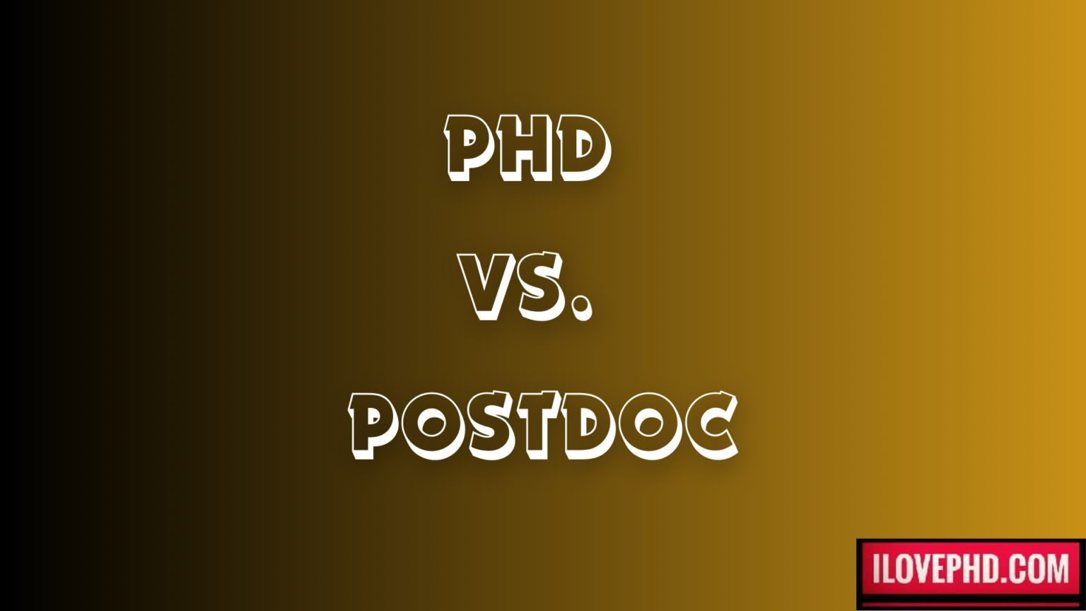 phd or postdoc