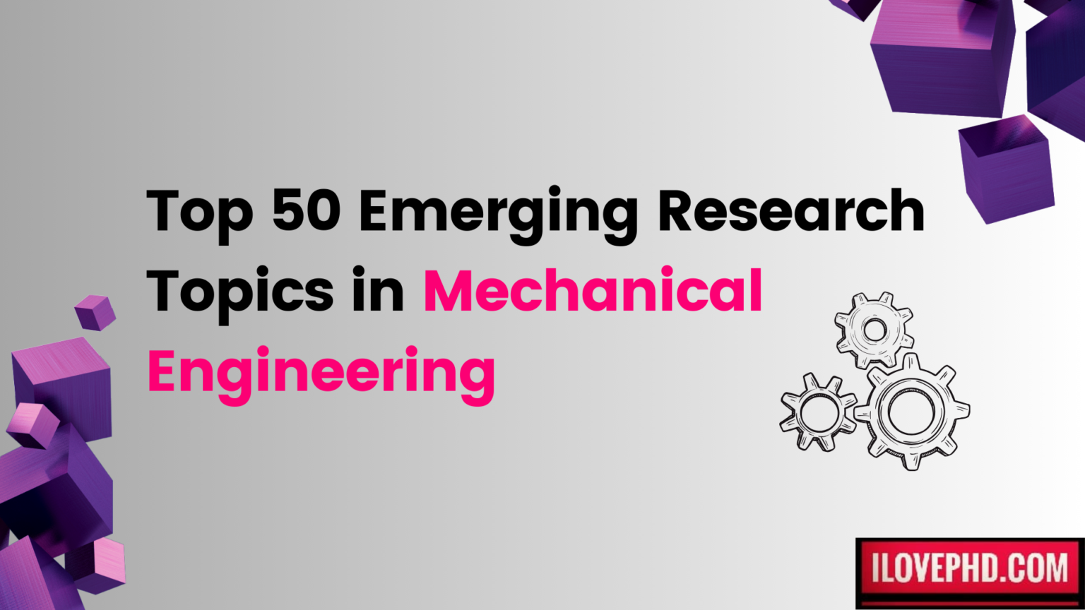 research project topics in mechanical engineering