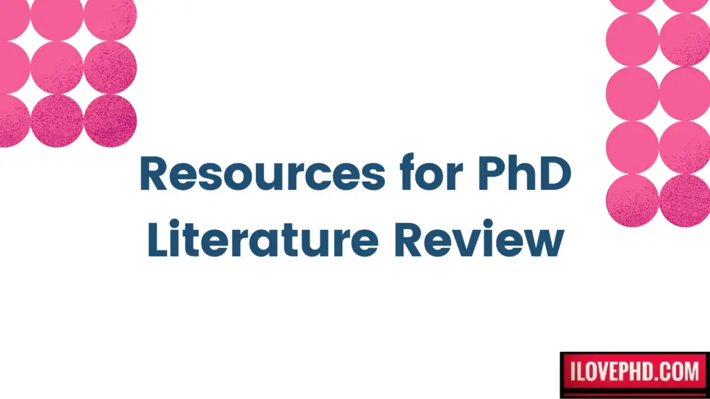 literature management phd