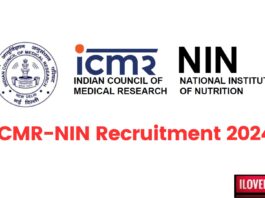 ICMR-NIN Recruitment 2024