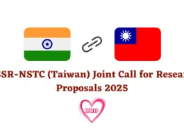 ICSSR-NSTC (Taiwan) Joint Call for Research Proposals 2025