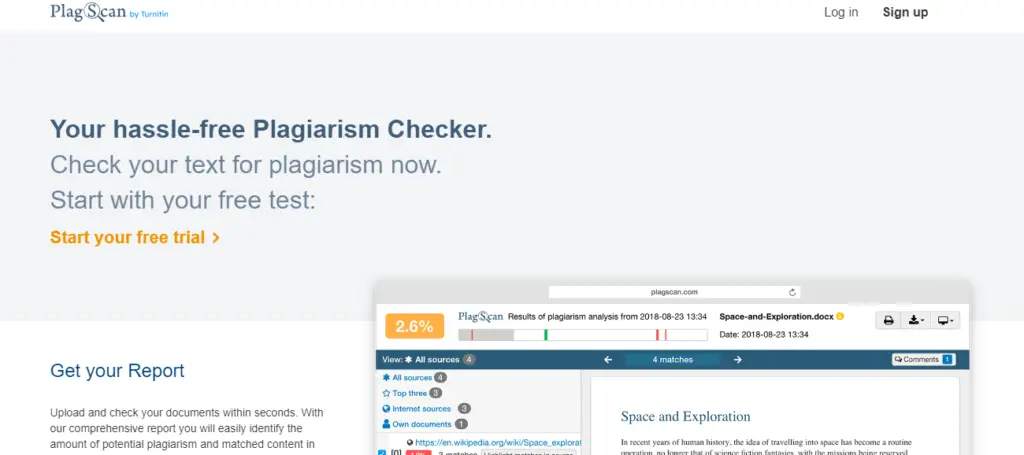 thesis plagiarism checker free online