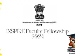 Call for Applications: INSPIRE Faculty Fellowship (2024)