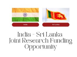 India - Sri Lanka Joint Research Funding Opportunity