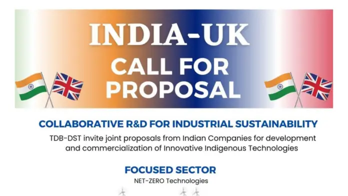 India-UK Collaborative R&D for Industrial Sustainability 2024