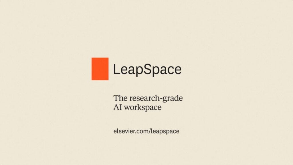 Elsevier LeapSpace AI research tool
