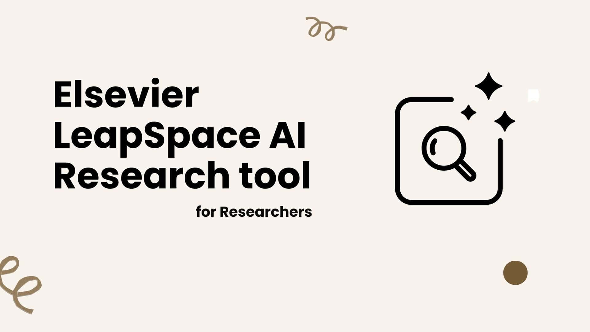 Elsevier LeapSpace AI research tool